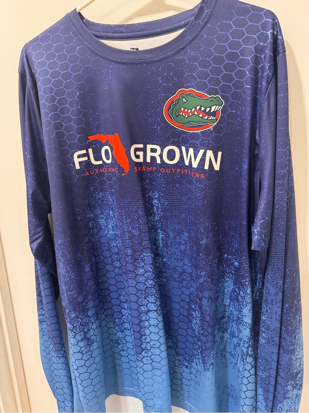 Florida Gators Long Sleeve Performance Shirt - Blue